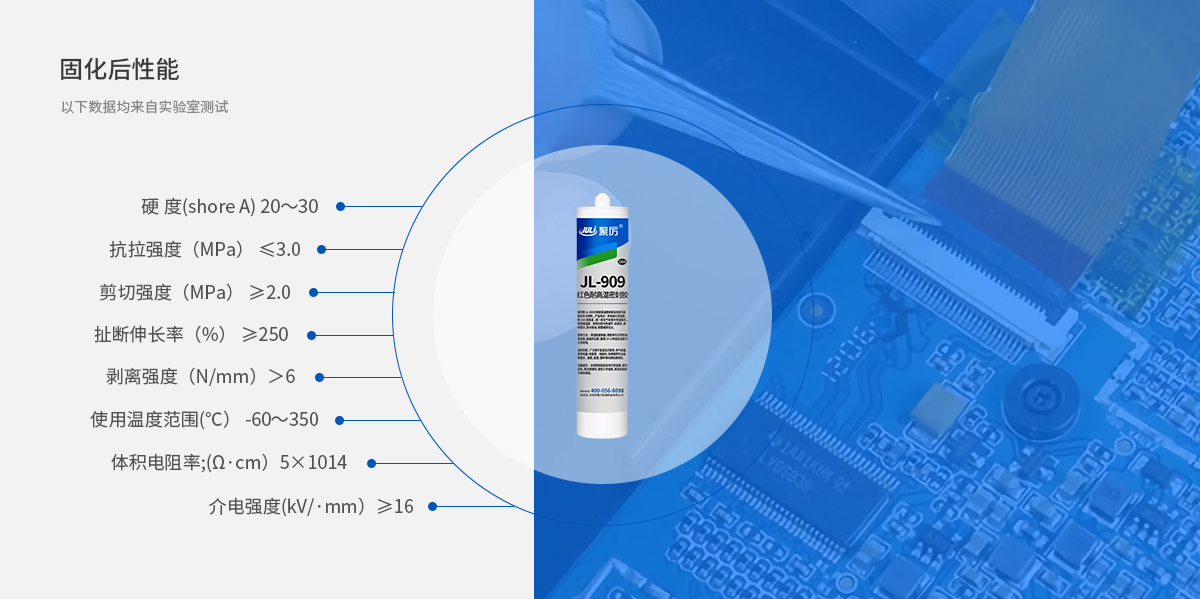 電子密封膠產(chǎn)品參數(shù)